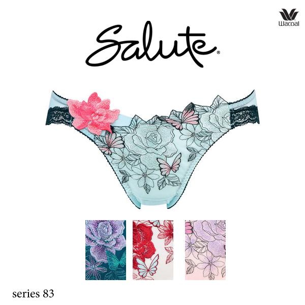 サルート ワコール 83G ショーツ PTJ783ML ハイレッグ(ノーマルタイプ