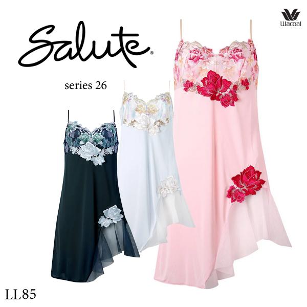 サルート（SALUTE） ワコール 26G スリップ STJ226 LL85丈 : インナー