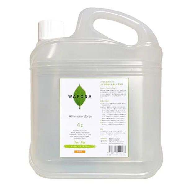 他サイト： WAFONA （ワフォナ） オールインワンスプレー 詰替用　４Ｌ　（業務用）の商品画像