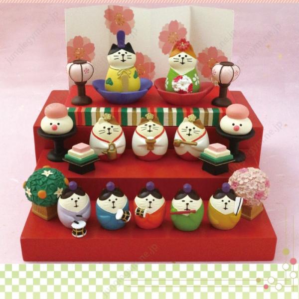 送料込・まとめ買い コンコンブル ひな祭り - 置物