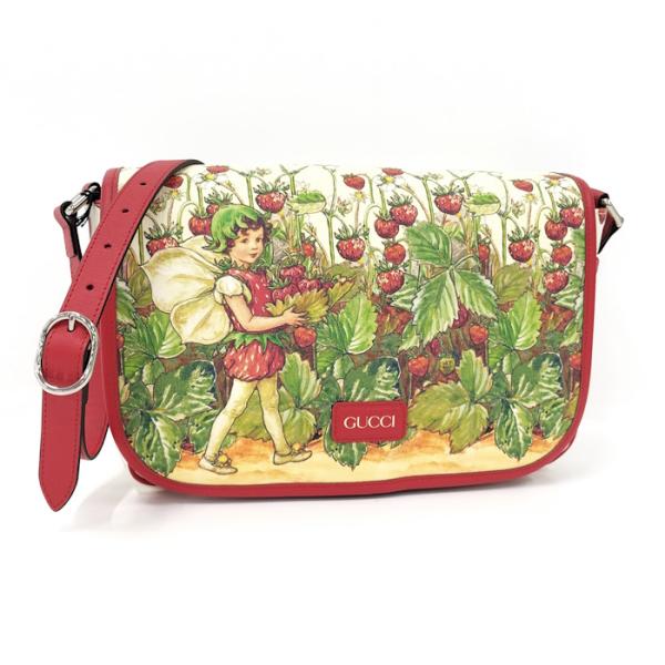 グッチ　GUCCI チルドレン　ハンドバッグ　ストロベリー　PVC GUCCI （新品・未使用品）グッチ チルドレンズ ストロベリー