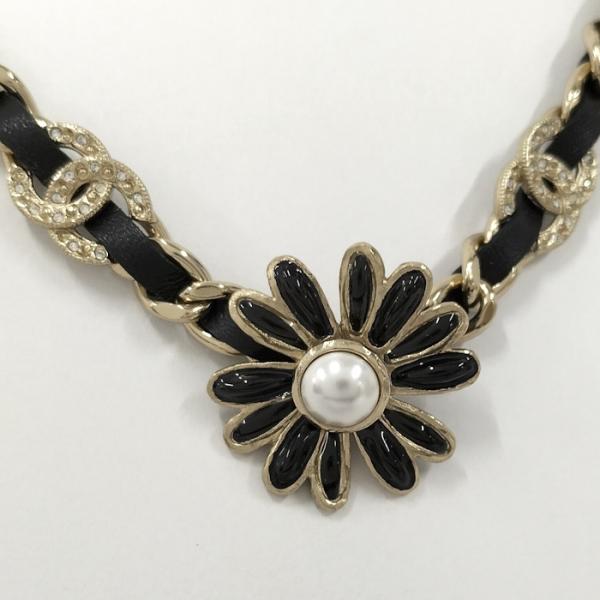 CHANEL フラワー パール ネックレス ロング チェーン ココマーク CHANEL フラワー パール ネックレス ロング チェーン ココマーク