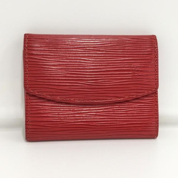 ルイヴィトン エピ カスティリアンレッド ポルトモネサーンプル LOUIS VUITTON ルイ ヴィトン M60316/CA0055 長財布 エピ