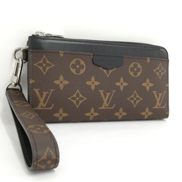 ルイヴィトン ジッピードラゴンヌ モノグラム L字ファスナー モノグラムマカサー LOUIS VUITTON 【中古】LOUIS L字ファスナー長財布 ジッピー
