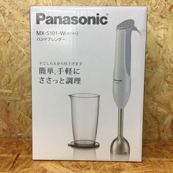 新品未使用 Panasonic ハンドブレンダー MX-S101-W junglejungle_2002174251600020