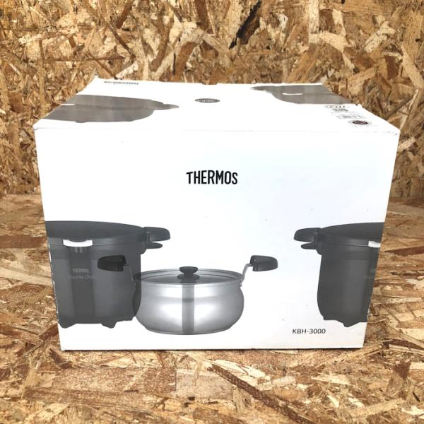 7/23(水)22時迄出品❣️【THERMOS】真空保温調理器シャトルシェフKBH 公式通販】真空保温調理器シャトルシェフ KBK-3000 モノブラック