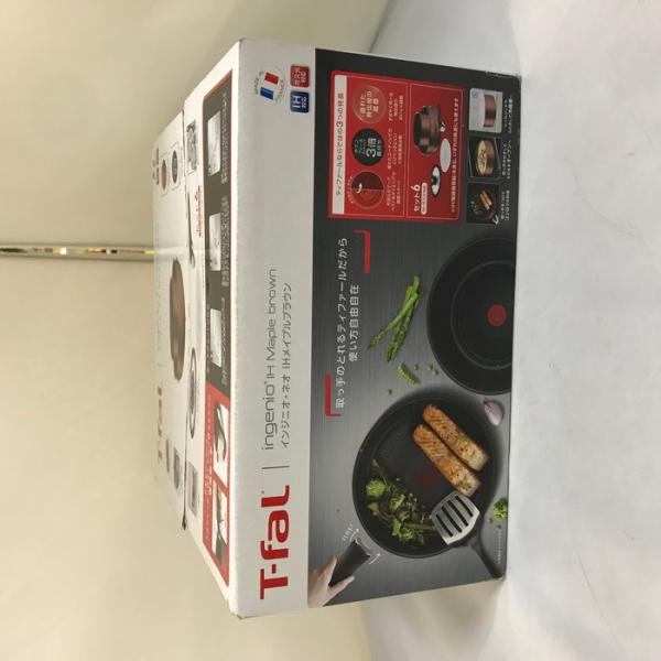 中古】T-fal インジニオネオ IHメイプルブラウン セット6 L77390 IH