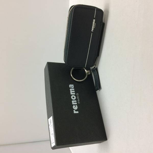 renoma レノマ TURN ターン キーケース 516612 renoma（レノマ） スマートキーケース 465602 ブラック[jgg