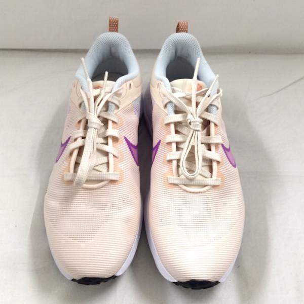 NIKE スニーカー DOWNSHIFTER 12 ダウンシフター12 ベージュ ピンク 24.5cm DD9294-800 [jgg]