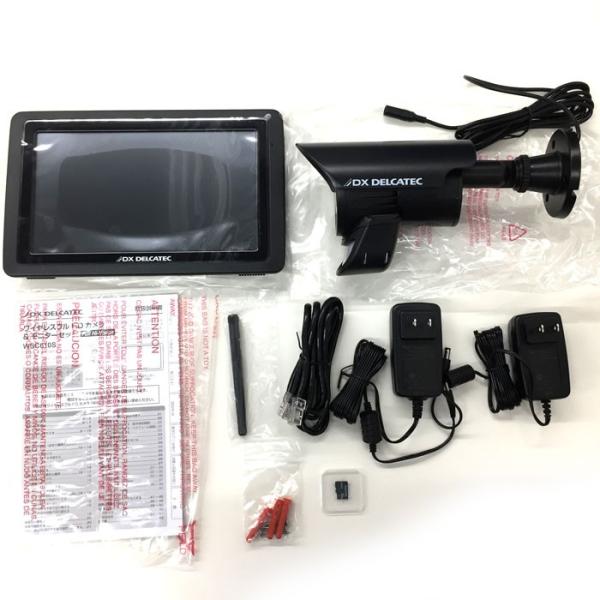 未使用】DX DELCATEC WSC610S ワイヤレスカメラモニターセット