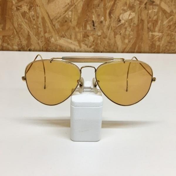 【おまけ付】サングラス レイバン Ray-Ban USA B&L ティアドロップ レイバン B&L サングラス イエロー USA製 ティアドロップ