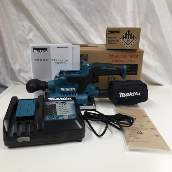 マキタ 【中古】makita 18V 充電式仕上サンダ BO380DRG [jgg