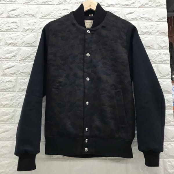 MAISON KITSUNÉ メゾンキツネ ネイビー スタジャン MAISON KITSUNÉ ネイビー スタジャン XL