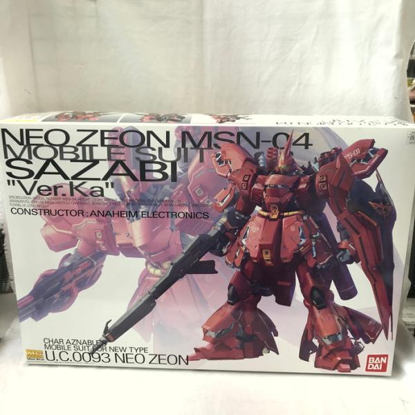 BANDAI ガンプラ プラモデル 1/100スケール MG ザザビー Ver.ka