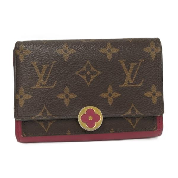 ルイヴィトン　モノグラム　財布　フロール　M64588 LOUIS VUITTON（ルイ・ヴィトン） ポルトフォイユ フロール コンパクト