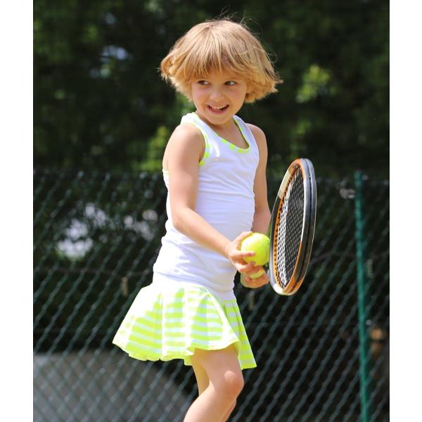 女の子用テニスウェア 3点セット 2ピース アンダースコート Sorana