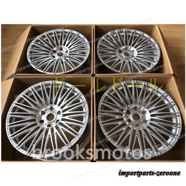 22インチ NEWスタイル　ハイパーシルバー　ロールスロイス　ゴーストファントム ４本セット　-BRN-11447