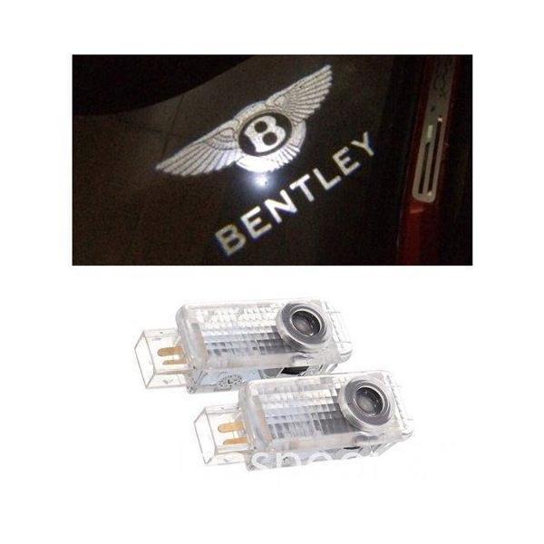 Bentley ベントレー ロゴ カーテシランプ ロゴ LED プロジェクター コンチネンタル フライング スパー 交換タイプ ドア Mansory マーク