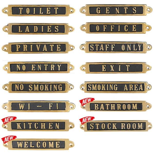 真鍮 サイン ドアプレート おしゃれ トイレ レトロ アンティーク調 ブラスサイン ミニ Buyee Buyee 日本の通販商品 オークションの代理入札 代理購入