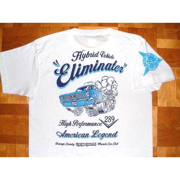 Full Throttle フルスロットル ヘビーコットン生地 カスタムカー 半袖 Tシャツ 白 青 フォード マスタング ピンストライプ Ford ホットロッド メンズ Ftt028 Junk House West 通販 Yahoo ショッピング