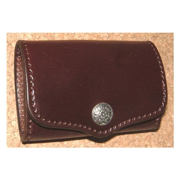 FUNNY ファニー】 最高級 コードバン 馬革製 小型 BOX コインケース