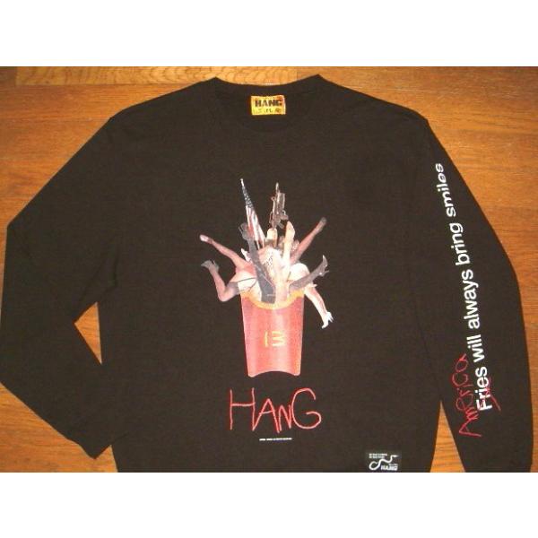 HANG ハング】 ヘビーコットン生地 クルーネック スウェット