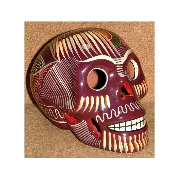 メキシカンスカルオブジェセット　ハンドメイドカラベラ　一点物 メキシカンスカルオブジェセット ハンドメイドカラベラ 一点物