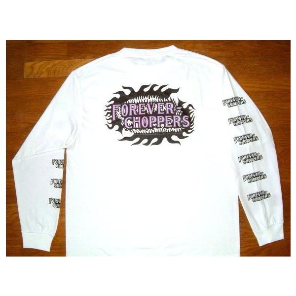 VISE レッドテイル バイカー仕様 ヘビーコットン生地 長袖 Tシャツ 