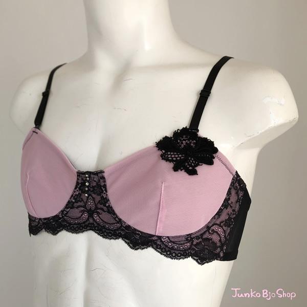 メンズブラ エレガントブラ ピンク 男性用ブラジャー メンズブラ 男性ブラジャー ブラ男 男ブラ 可愛いブラ ブラリーマン レースブラ Mbr 3 Junko Bjo Shopヤフー店 通販 Yahoo ショッピング
