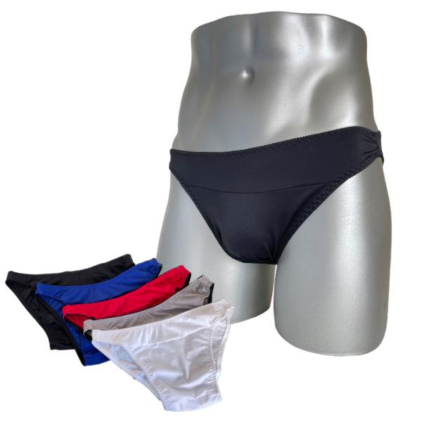 男性用フルバック ビキニ ブラック ブルー レッド グレー ホワイト 日本製 M L XL メンズショーツ 男性用パンティ 乙女男子   トランスジェンダーネコポス便可