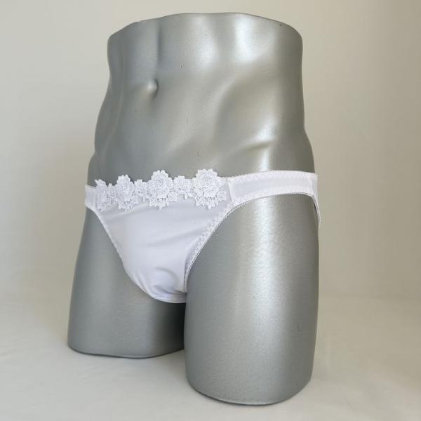 男性用下着 ハーフバックショーツ msh-1489 pure whiteシリーズ ホワイト