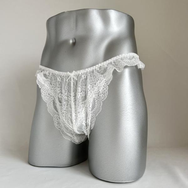 男性用下着総レースTバック msh-1599 angelicシリーズ オフ