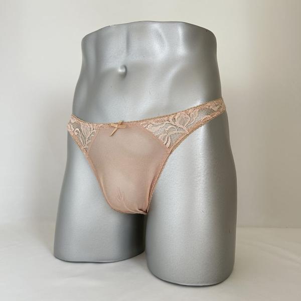 男性用Ｔバックショーツ msh-1662 nudieシリーズ ヌードベージュ
