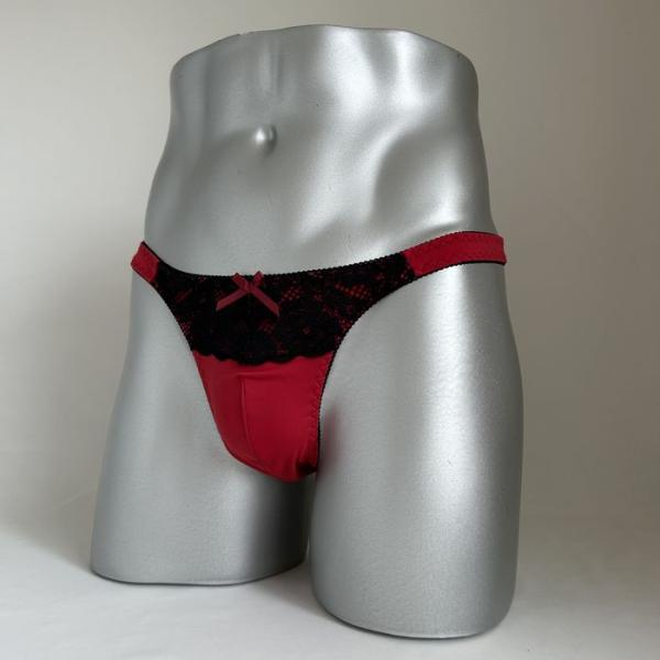 赤いぱんつ 下着 面白いグッズ ブリーフ ホワイト すててこ メンズ