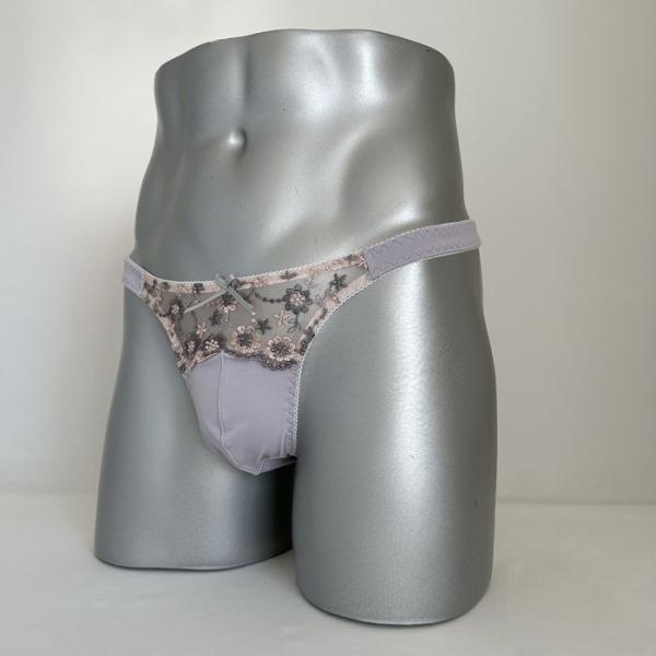 男性用下着 Tバックスキャンティー msk-472 ラベンダー