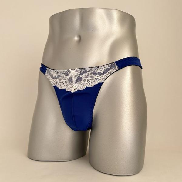男性用下着Ｔバックスキャンティーmsk-530 Royal Blueシリーズ ロイヤルブルー
