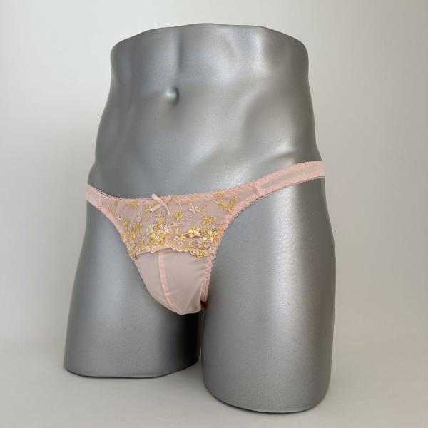 男性用下着Tバックスキャンティー msk-543  Peachシリーズ  ピーチ