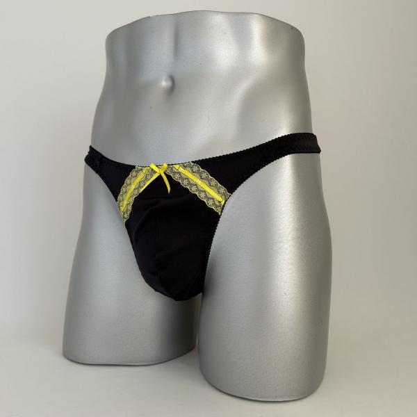男性用下着スキャンティーＴバック  msk-546 ブラック
