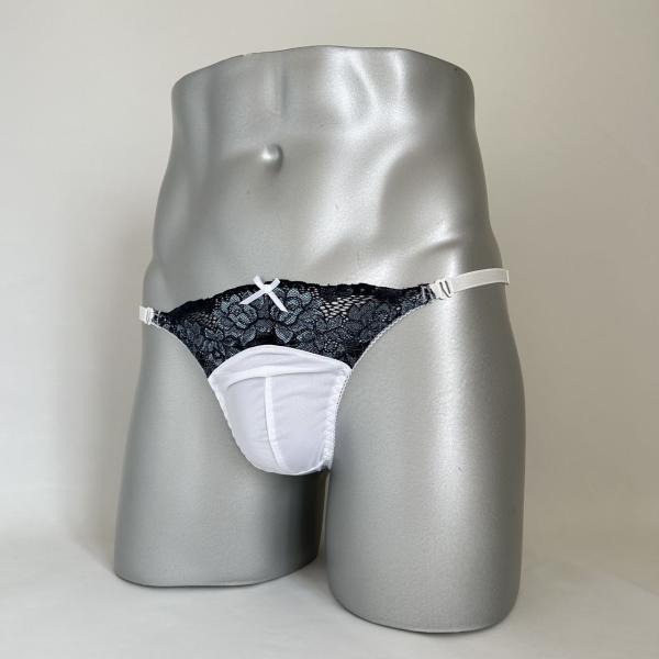 男性用下着両Ｚスキャンティー msk-560 Navy＆whiteシリーズ ネイビー ホワイト