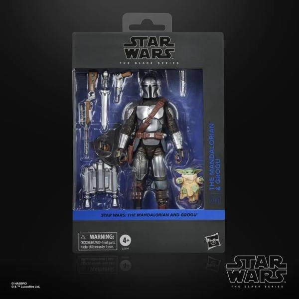 スターウォーズ ブラックシリーズ　6インチ　マンダロリアンwithグローグー　パッケージ痛みあり