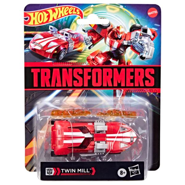 トランスフォーマー ホットウィールコラボ　ツインミル(レッド)　