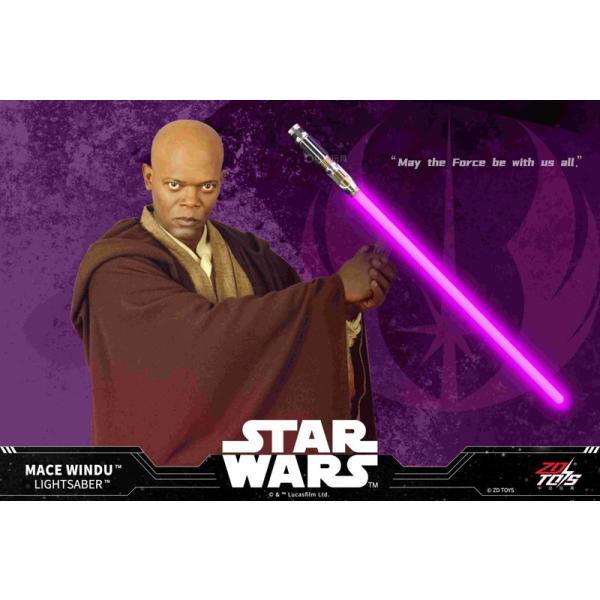 ZD TOYS スター・ウォーズ ライトセーバー　メイス・ウィンドゥモデル
