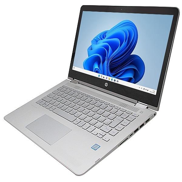 美品！ 最新Windows11 i5 16GB ノートパソコン SSHD 037 Pavilion 6ヶ月保証 HP X360 14-ba122TU ノートパソコン 第8世代 Core