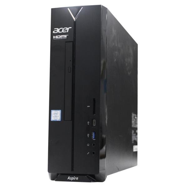 Spin デスクトップパソコン acer Aspire XC-886 中古 2018年モデル