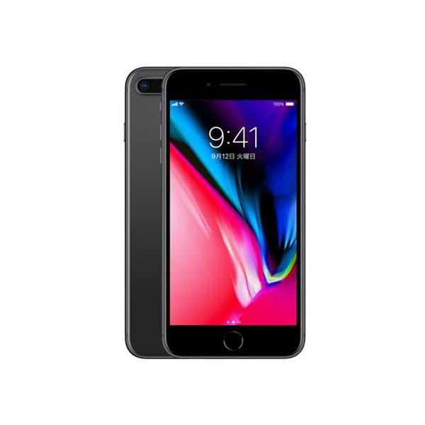 中古 中古 バッテリー80％以上 Apple au SIMロック解除済み iPhone 8 Plus 256GB MQ9N2J/A スペースグレイ 181764 181764