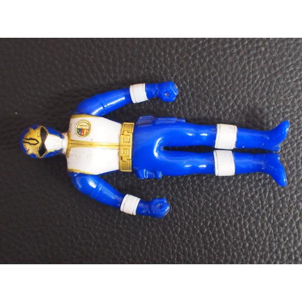 フィギュア ソフトビニール人形 ソフビ BANDAI バンダイ 五星戦隊ダイレンジャー テンマレンジャー 天時星知 1992年 管理No.13632