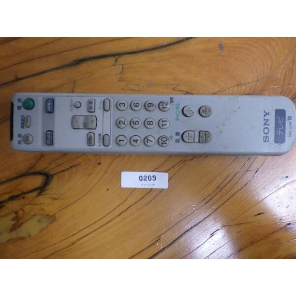 ソニー テレビリモコン RM-J238(中古品) SONY（ソニー） 中古 テレビ リモコン RM-J238 管理No.00209