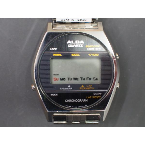 レア物 未使用 初期ロゴ セイコー SEIKO アルバ ALBA デジタル 