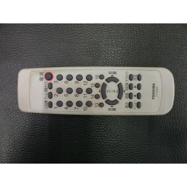 東芝 テレビモコン CT-90055(中古品) TOSHIBA（東芝） 中古 (株)東芝 テレビ TV リモコン 型番: CT-90055