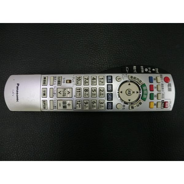【未使用 中古品】パナソニック CATVリモコン EUR7663Z20(中古品) Panasonic（パナソニック） 中古 TV BS CATV VOD テレビ デジタル